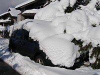  My car - covered in snow