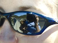  Reflection through Lynn's sunglasses