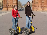  Time to get some practice in after they enabled our Segways for higher speeds...