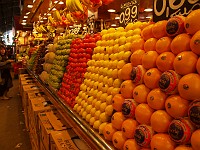  The market sold a wide variety of fresh produce