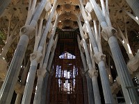  Sagrada Familia - inside construction is still ongoing, has been for over 100 years, and will probably continue for another 30.