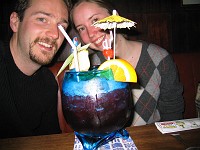 A huge 2 person cocktail at Sam's - USD10