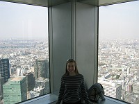  View from the government tower in Tokyo. Entry is free, observation deck was open until 11pm - best value views in Tokyo!