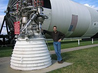 Rocket engine from Saturn 13