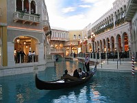  The Gondala rides continue at the Venetian. This is actually indoors!