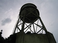  A water tower at Alcatraz