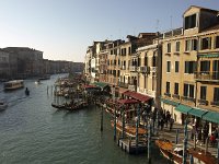  The Grand Canal, viewed from the Rialto Bridge