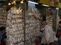 Aquarium fish are packaged and ready for sale at the goldfish markets